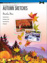 Autumn Sketches piano sheet music cover
